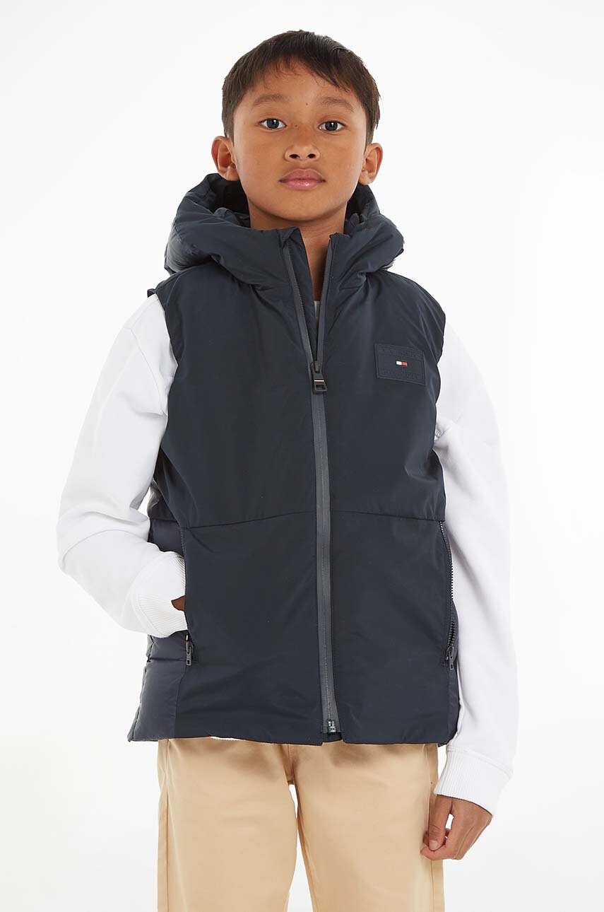 Детская безрукавка Tommy Hilfiger цвет синий Детская безрукавка Tommy Hilfiger цвет синий