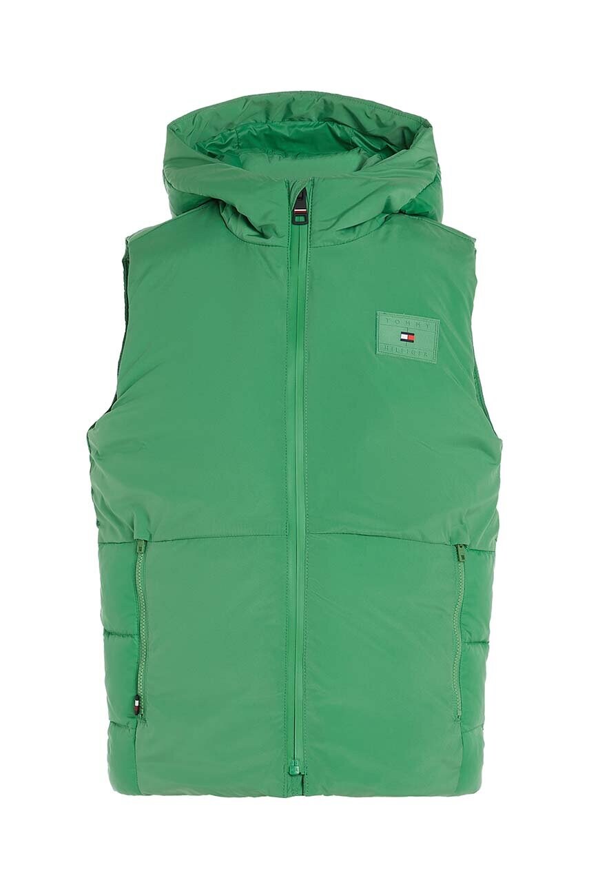 

Дитяча безрукавка Tommy Hilfiger колір зелений