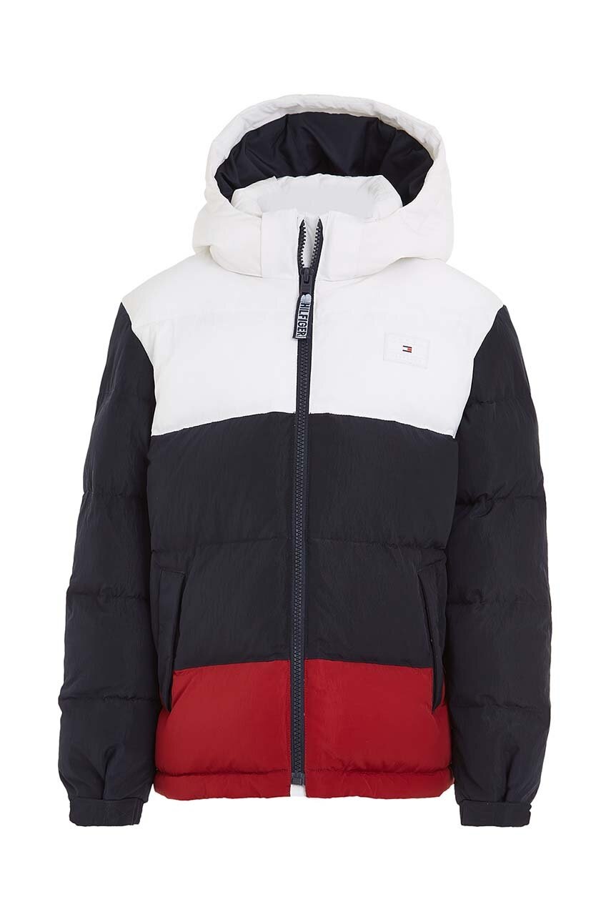 

Дитяча куртка Tommy Hilfiger колір синій