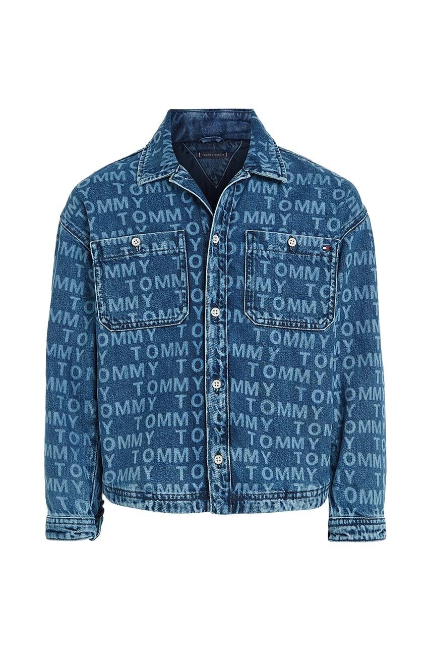 Детская джинсовая куртка Tommy Hilfiger Детская джинсовая куртка Tommy Hilfiger