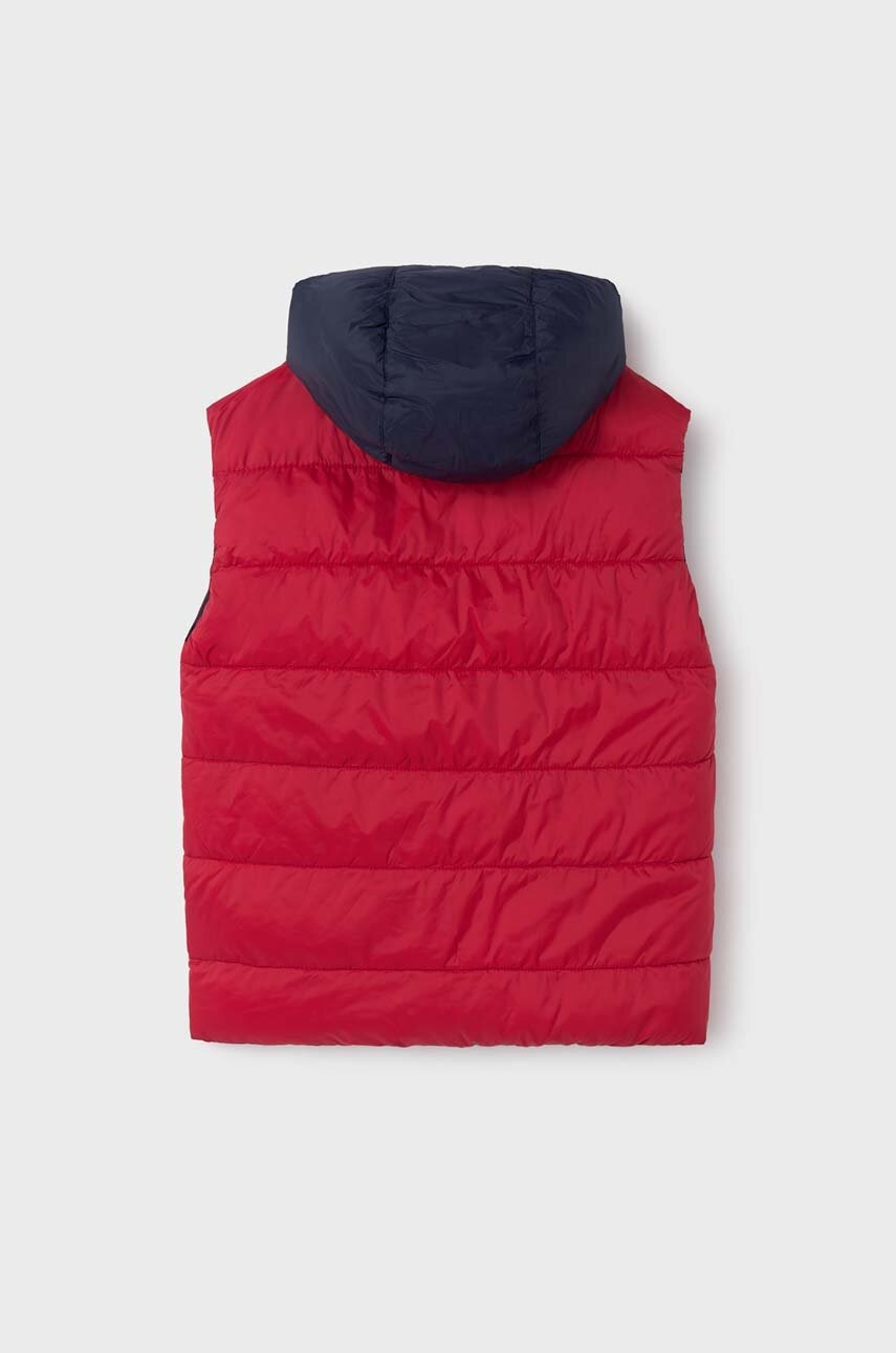Детская двусторонняя безрукавка Mayoral цвет красный