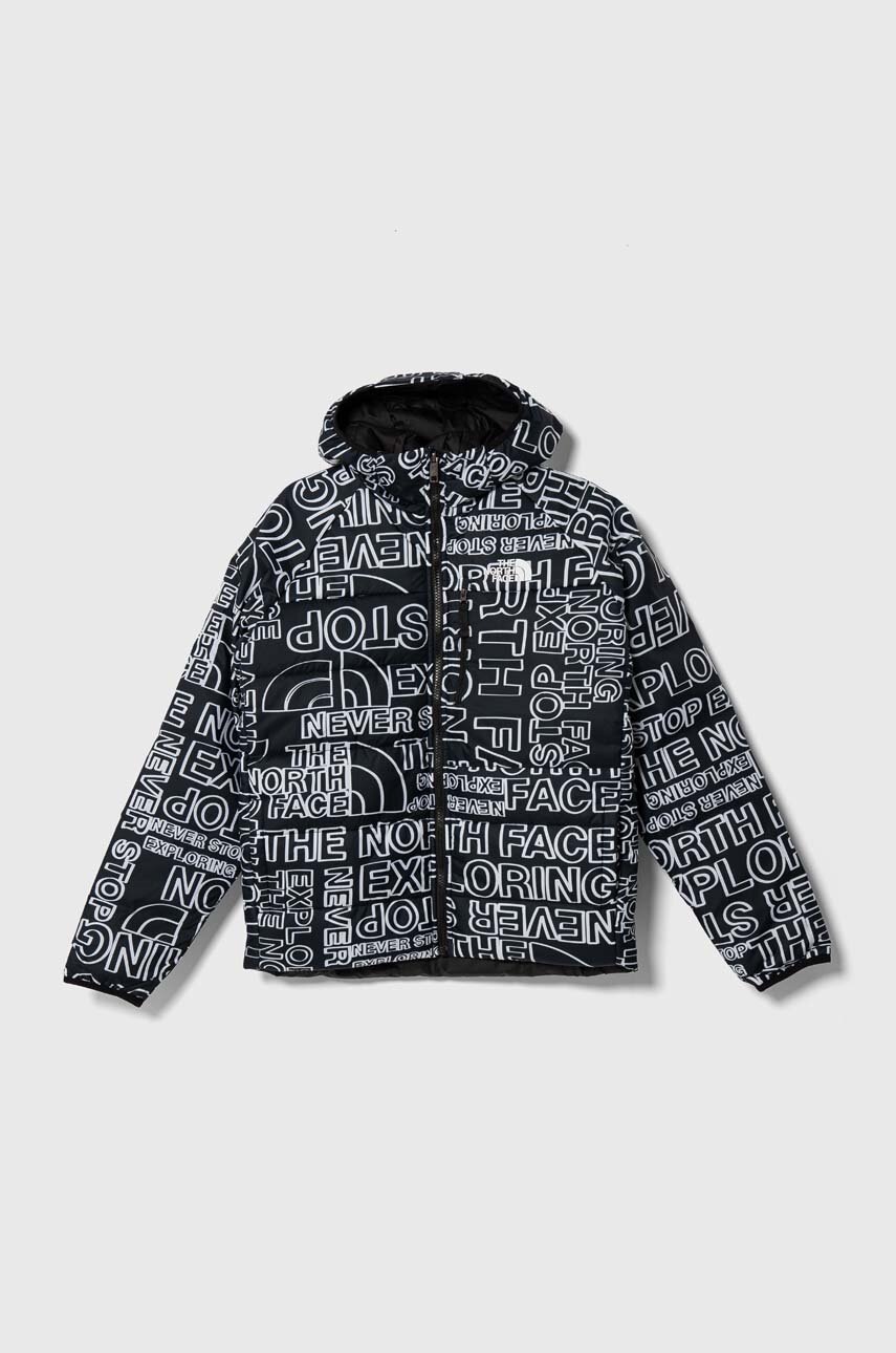 Детская двусторонняя куртка The North Face цвет чёрный Детская двусторонняя куртка The North Face цвет чёрный