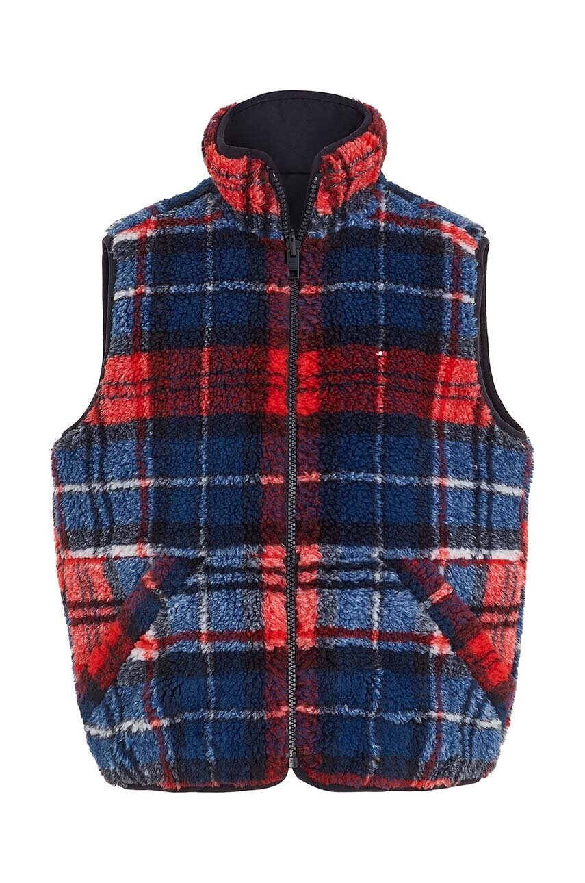 

Детская двусторонняя безрукавка Tommy Hilfiger цвет синий