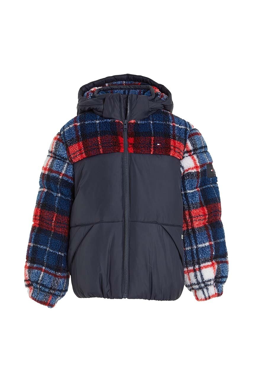 

Дитяча куртка Tommy Hilfiger колір синій
