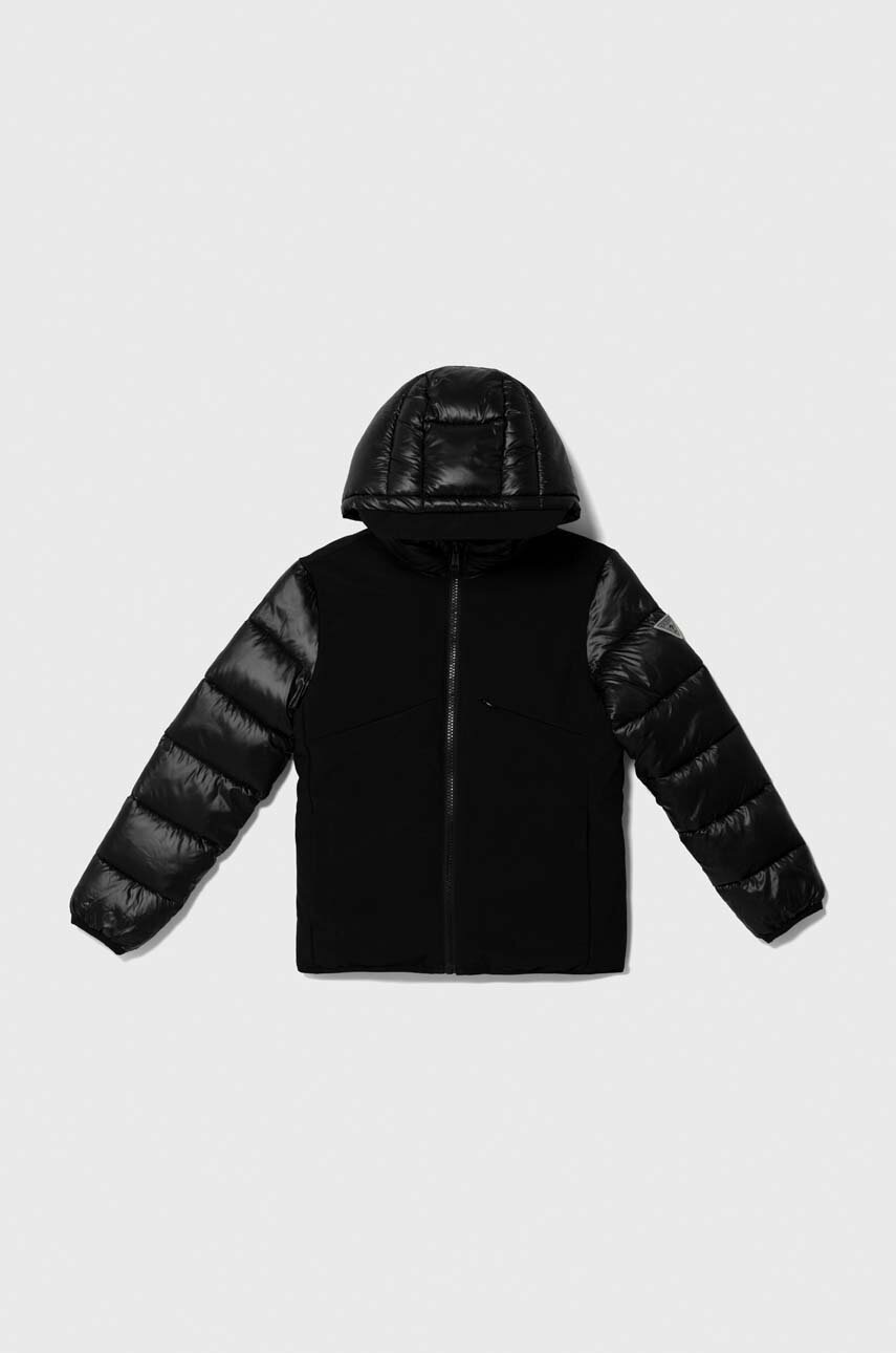 

Дитяча куртка Guess колір чорний