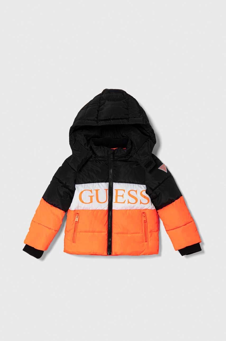 

Детская куртка Guess цвет оранжевый