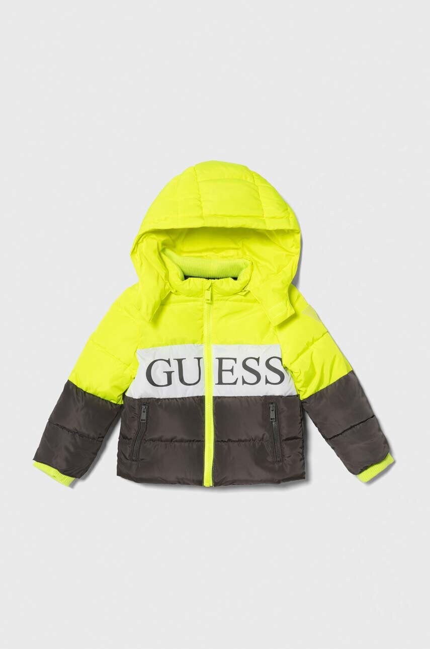 

Детско яке Guess в сиво, Сив