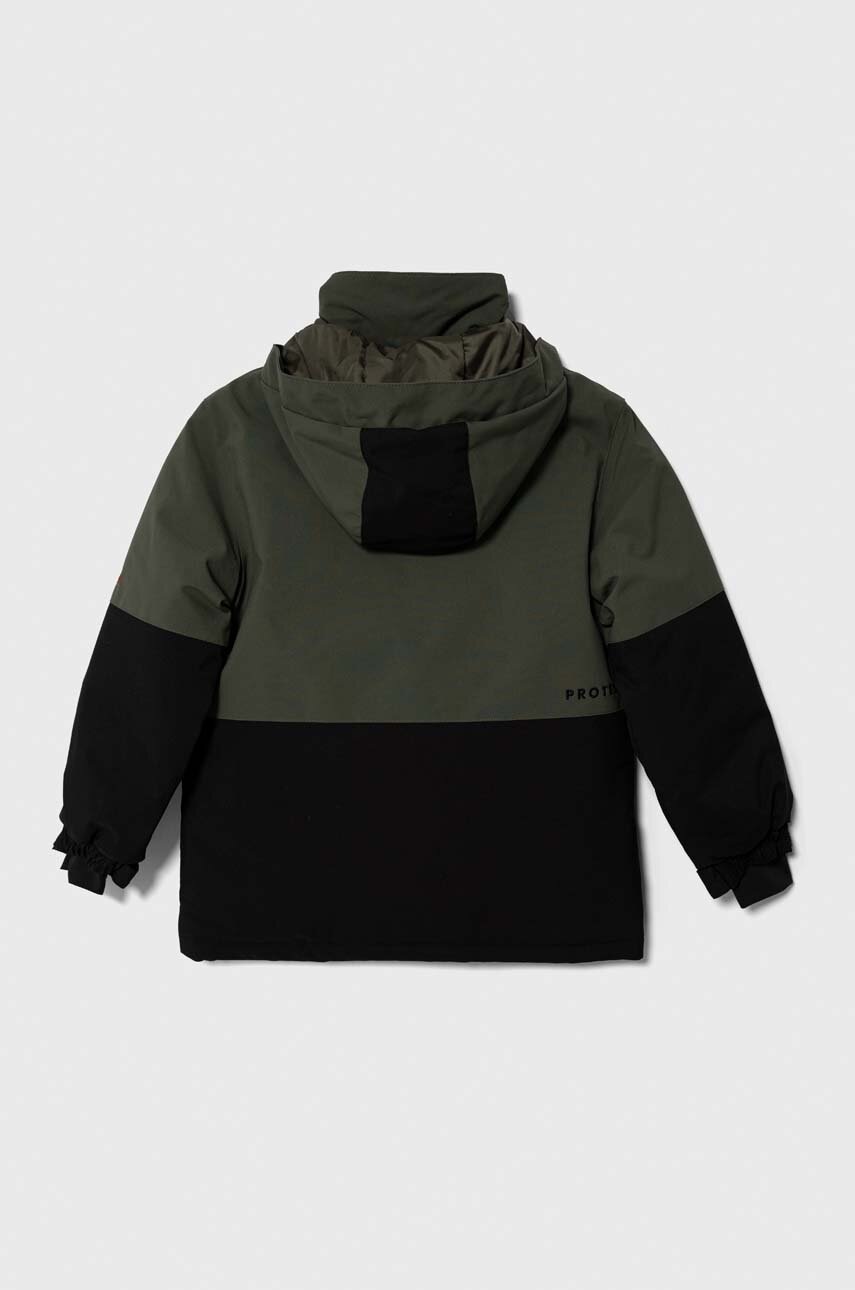 Детская лыжная куртка Protest PRTREDSTAR JR цвет зелёный