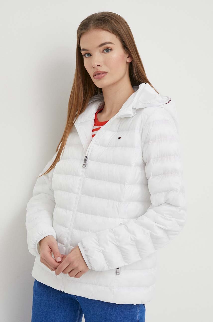 

Яке Tommy Hilfiger в бяло преходен модел WW0WW38927, Бял
