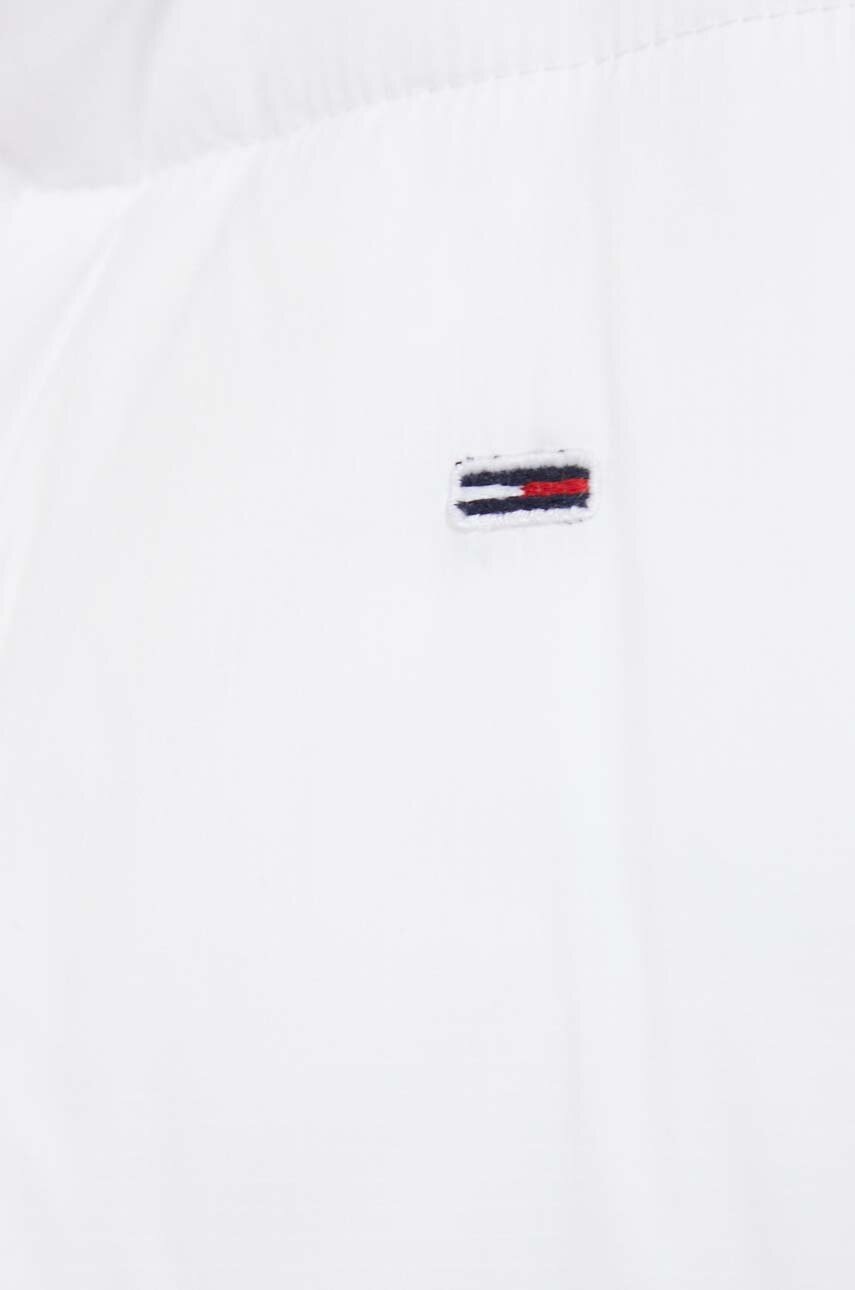 Куртка Tommy Jeans жіноча колір білий зимова 