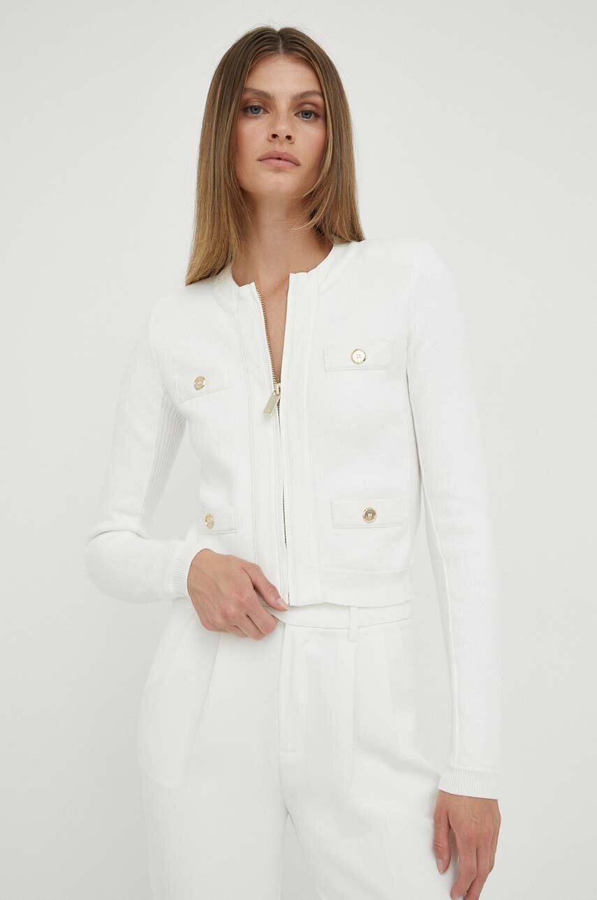

Куртка Marciano Guess женская цвет белый переходная