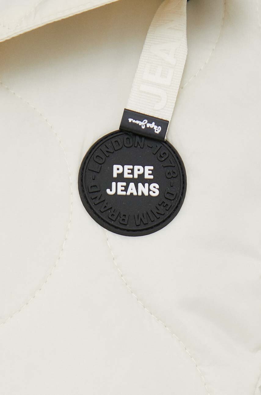 Безрукавка Pepe Jeans Nina жіноча колір бежевий перехідна 