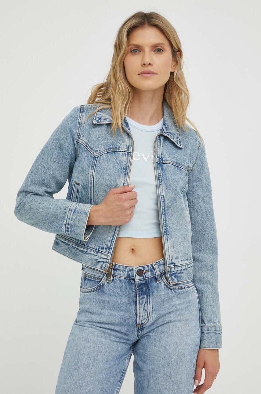 Levi's Geaca Jeans Femei, De Tranzitie