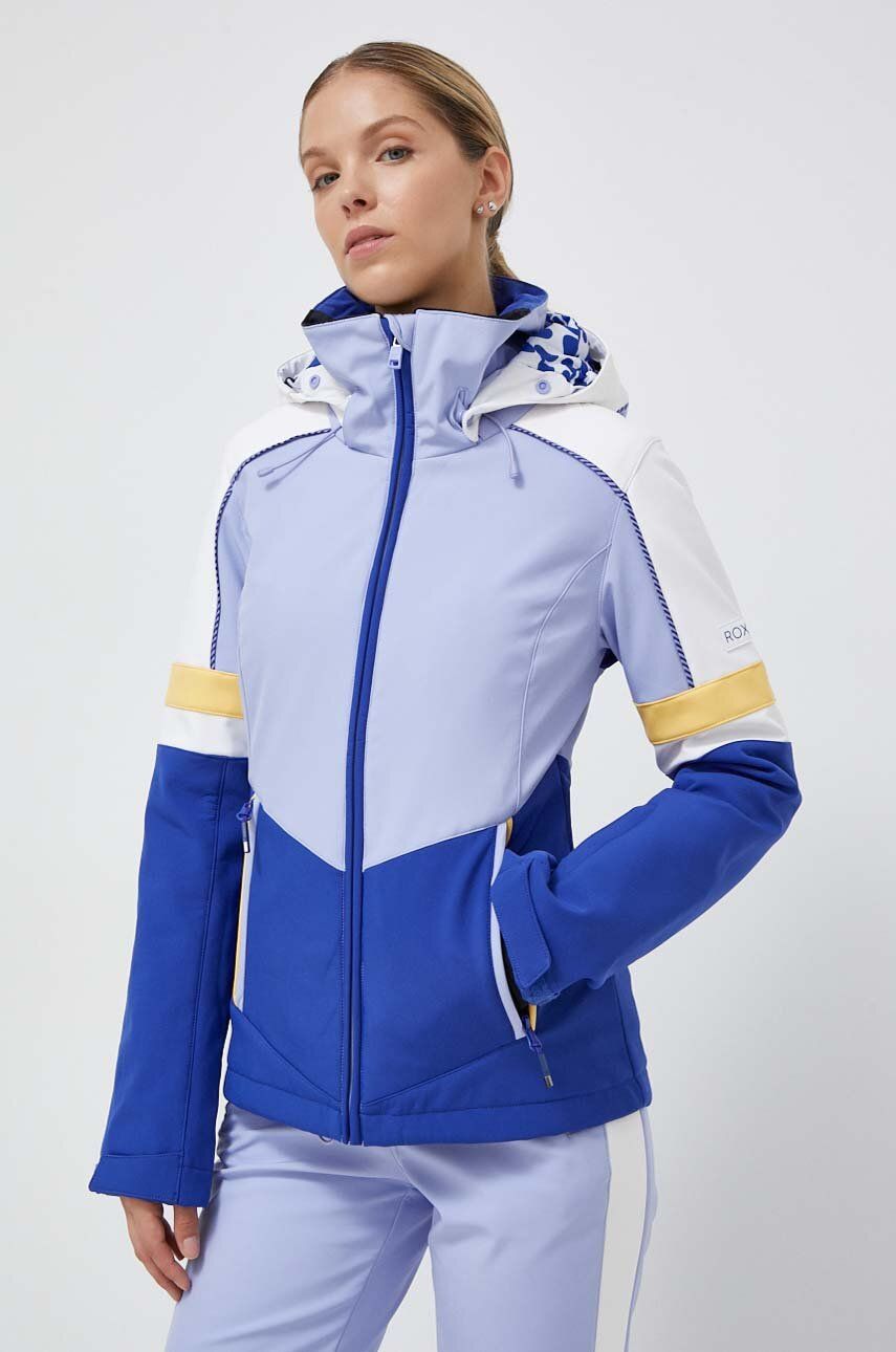 Lyžařská bunda Roxy Peak Chic - modrá - Materiál č. 1: 88 % Polyester