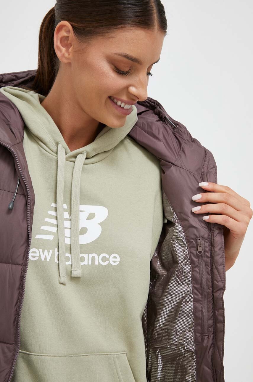 Αμάνικο μπουφάν Columbia Pike Lake Ins II χρώμα: μοβ φωτογραφία