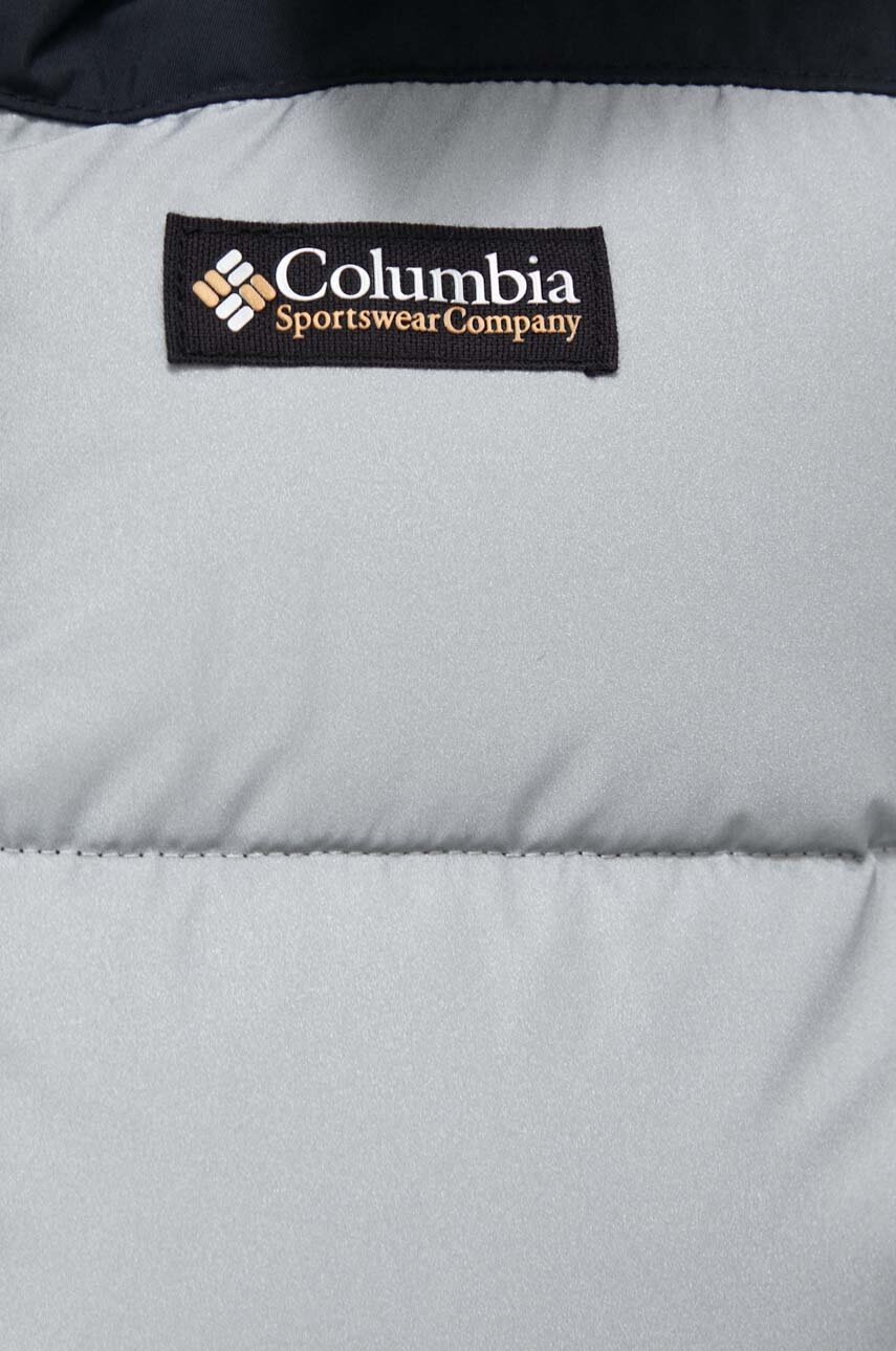 Куртка Columbia жіноча колір сірий зимова 