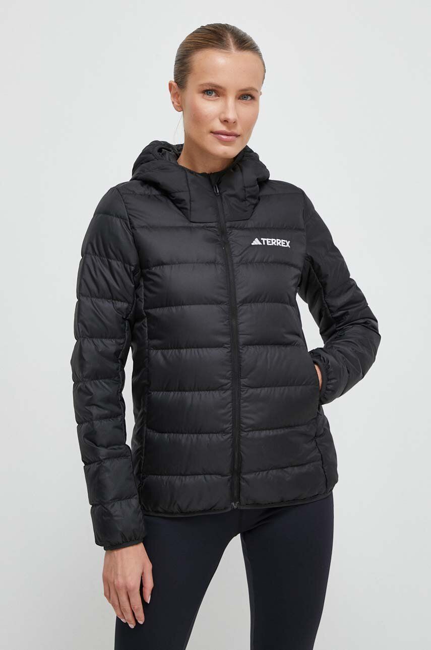 Adidas Terrex Geaca Outdoor Femei, Culoarea Negru