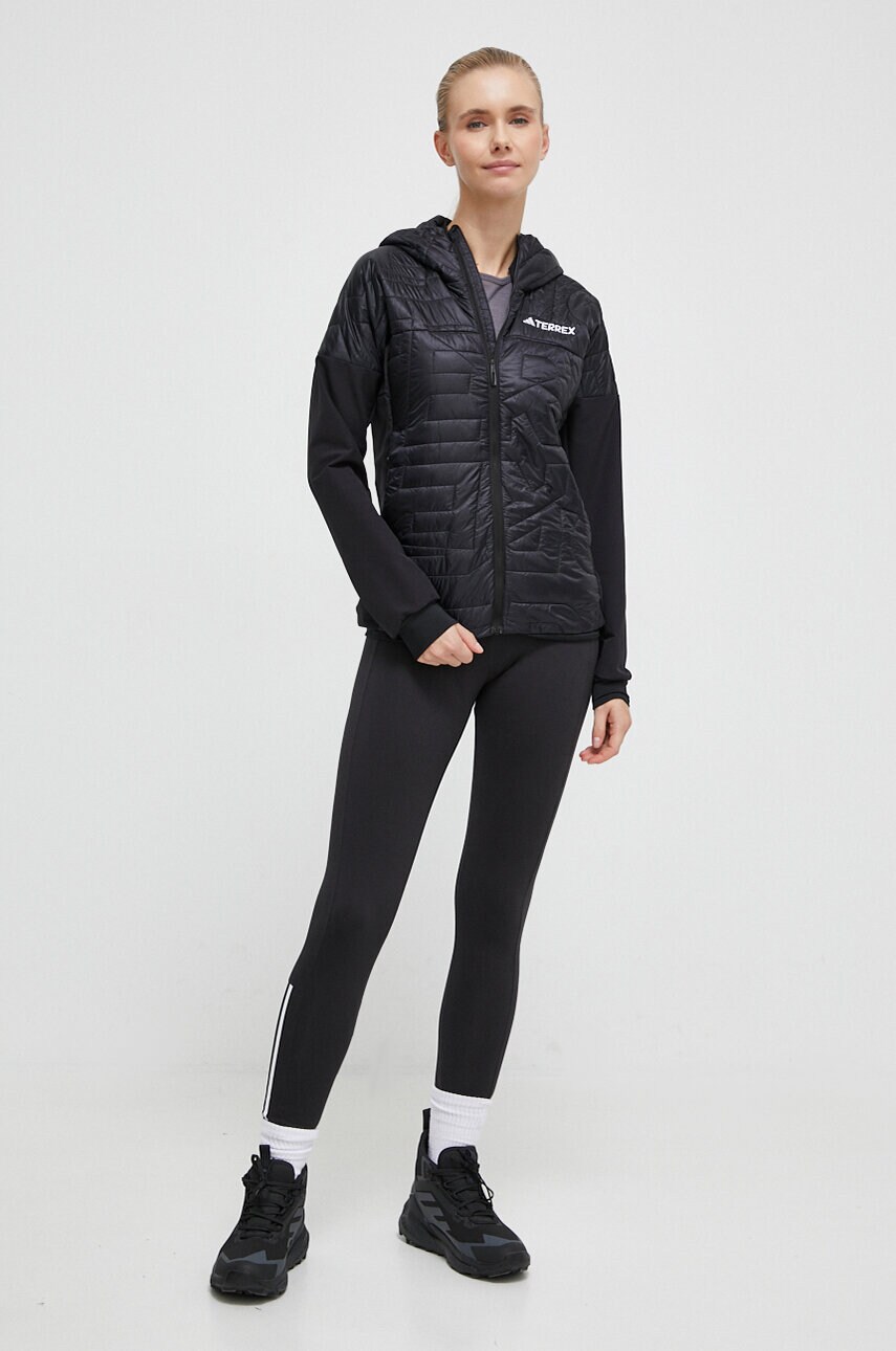 Αθλητικό μπουφάν adidas TERREX Xperior Varilite Hybrid PrimaLoft TERREX Xperior Varilite Hybrid PrimaLoft χρώμα: μαύρο IL3431 IB4203 φωτογραφία
