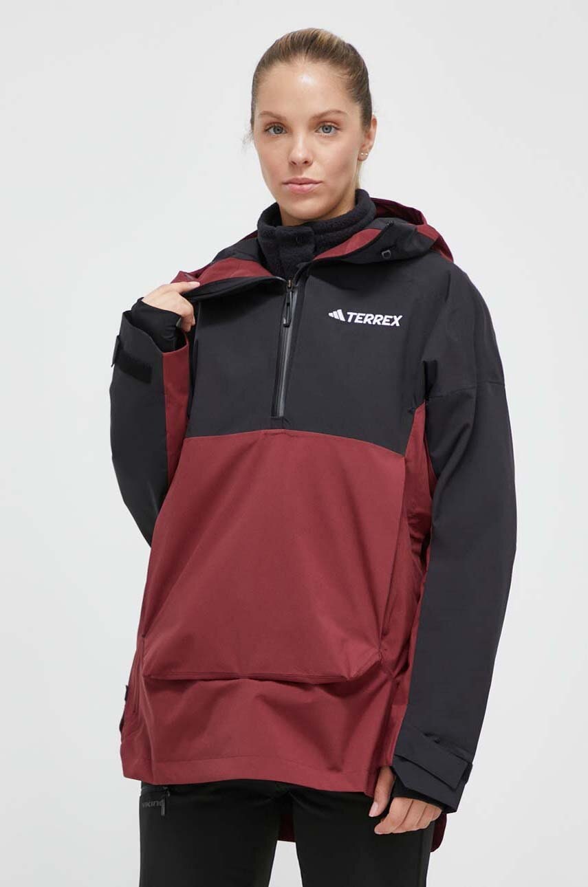 Levně Sportovní bunda adidas TERREX Xperior 2L RAIN.RDY černá barva