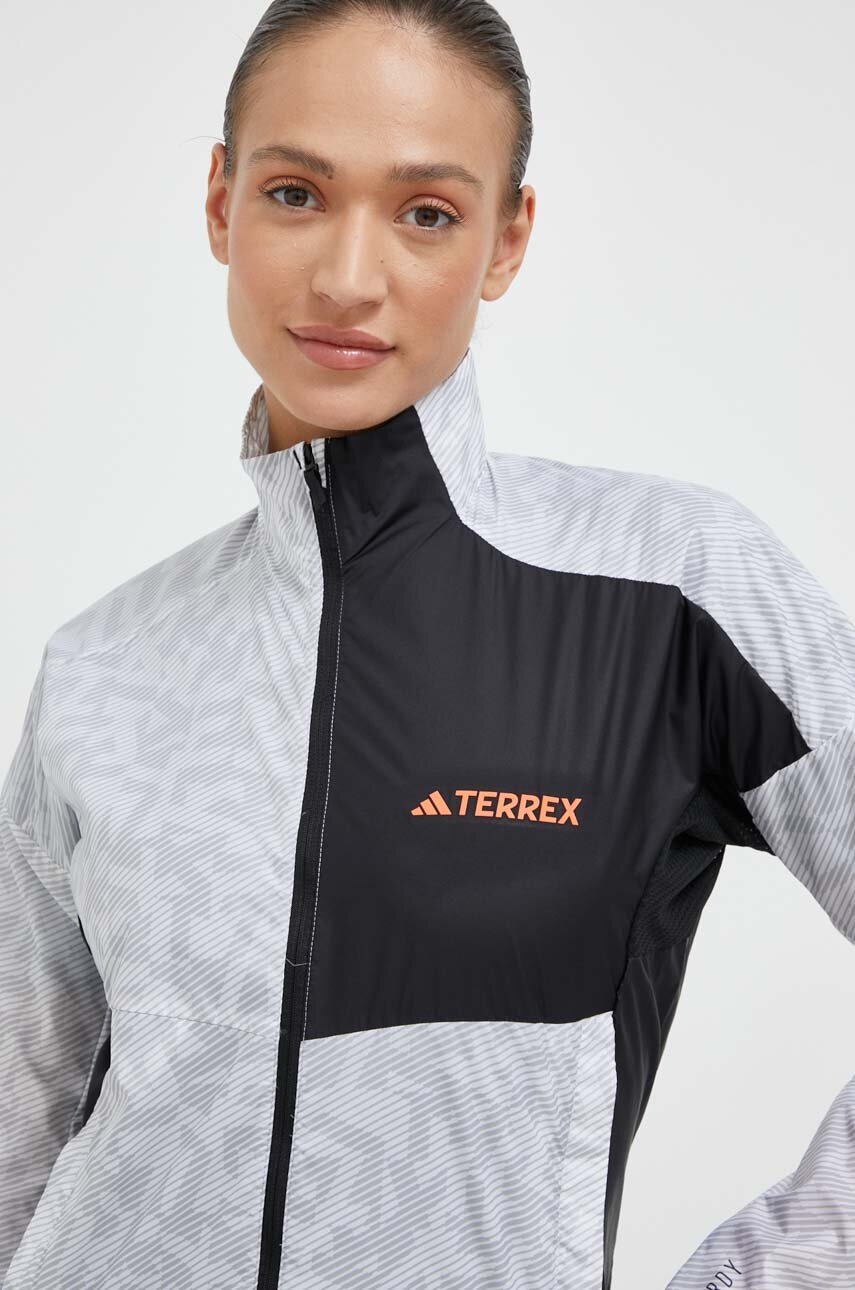 adidas TERREX windbreaker culoarea gri