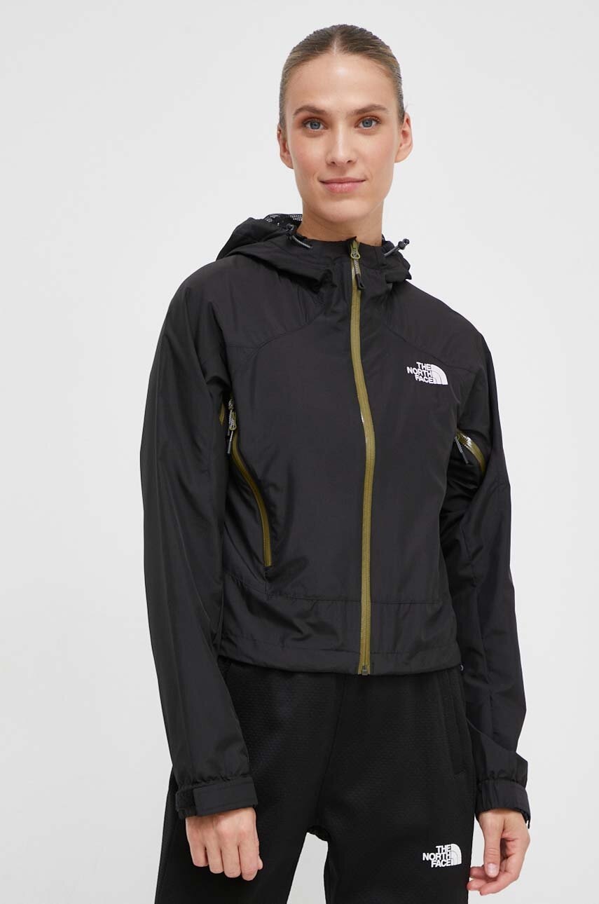 E-shop Bunda The North Face dámská, černá barva, přechodná