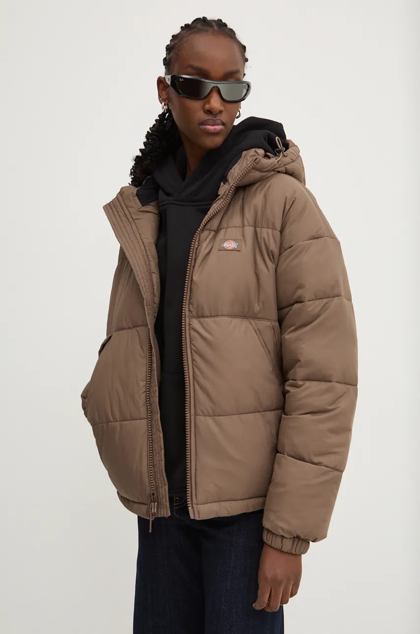 

Яке Dickies в кафяво зимен модел, Кафяв