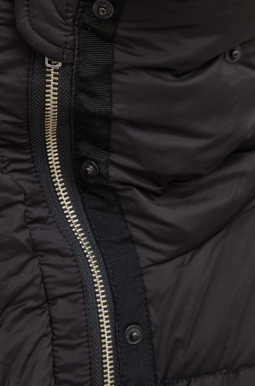 Куртка Herskind жіноча колір чорний зимова oversize 