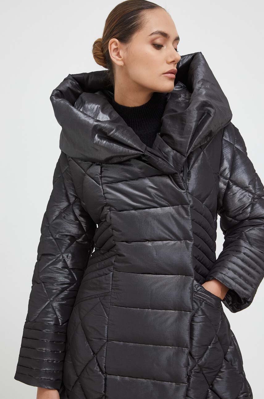 

Куртка Guess жіноча колір чорний зимова