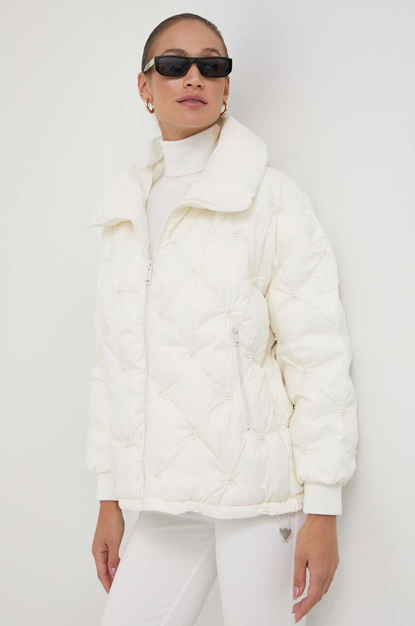 

Куртка Guess женская цвет белый зимняя oversize