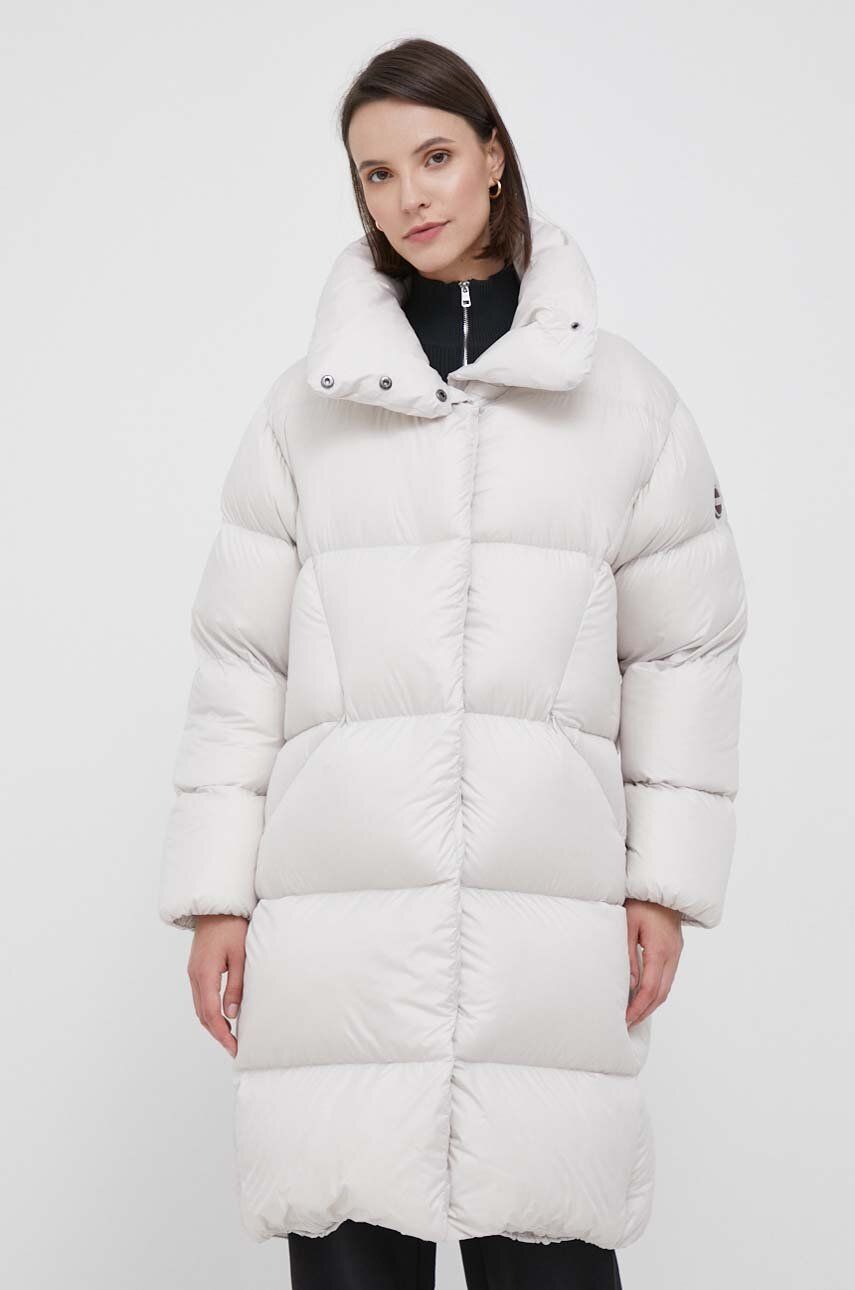 Péřová bunda Colmar dámská, béžová barva, zimní
