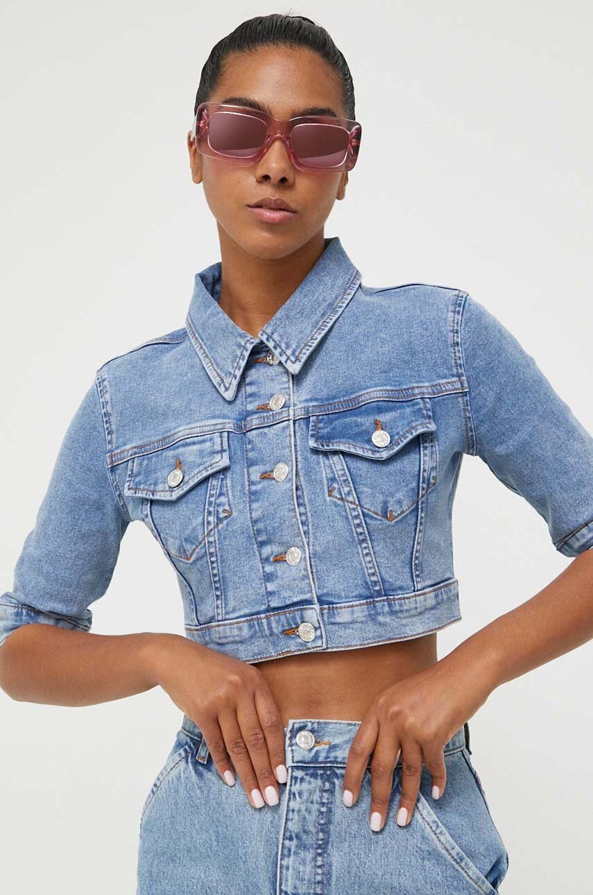 

Джинсовая куртка Moschino Jeans женская переходная
