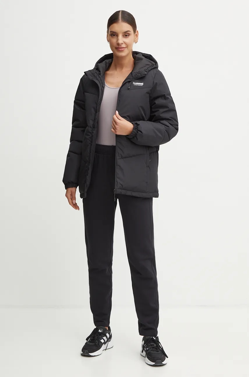Куртка Hummel женская цвет чёрный зимняя Куртка Hummel женская цвет чёрный зимняя