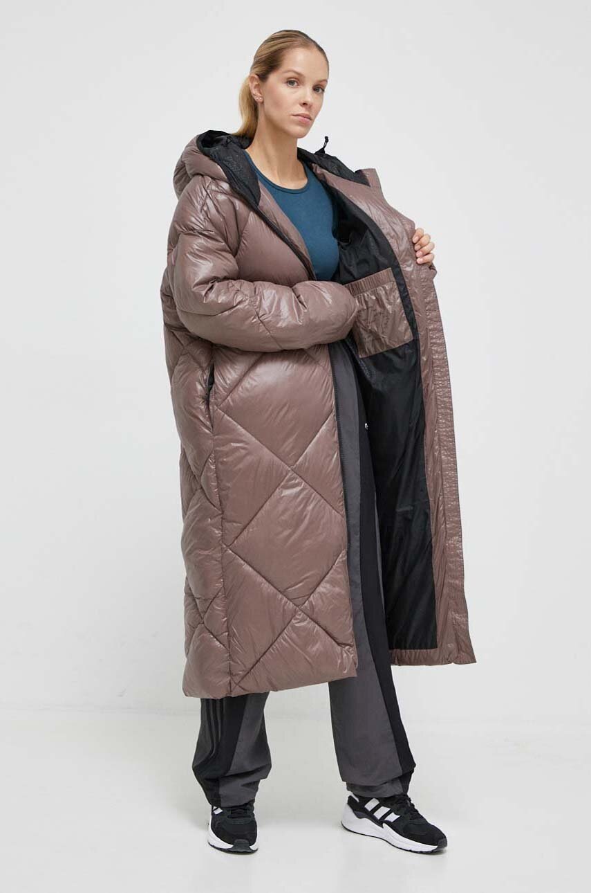 Μπουφάν Didriksons χρώμα: καφέ φωτογραφία