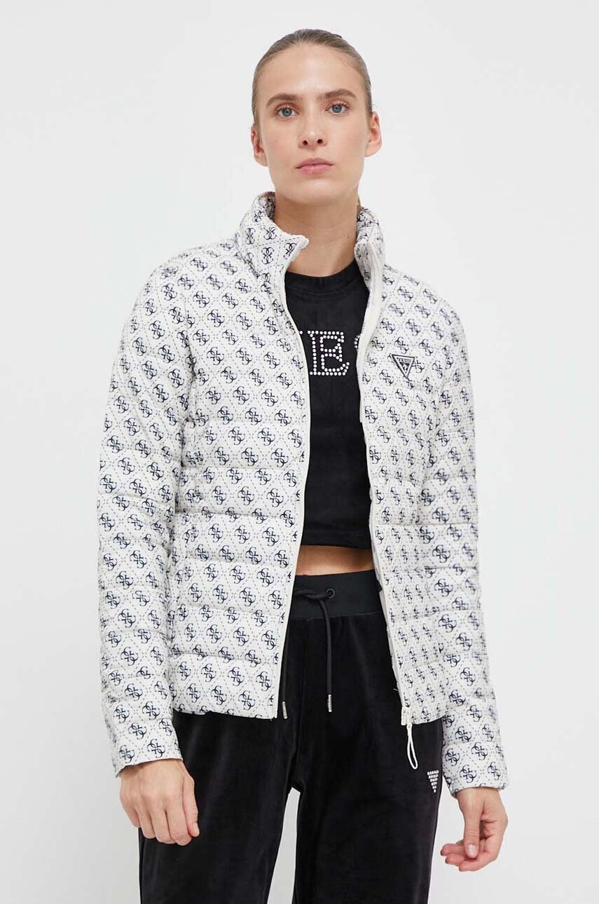 

Куртка Guess женская цвет бежевый переходная