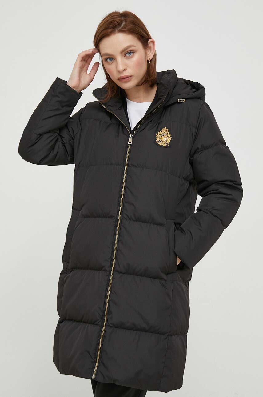 

Пуховая куртка Lauren Ralph Lauren женская цвет чёрный зимняя