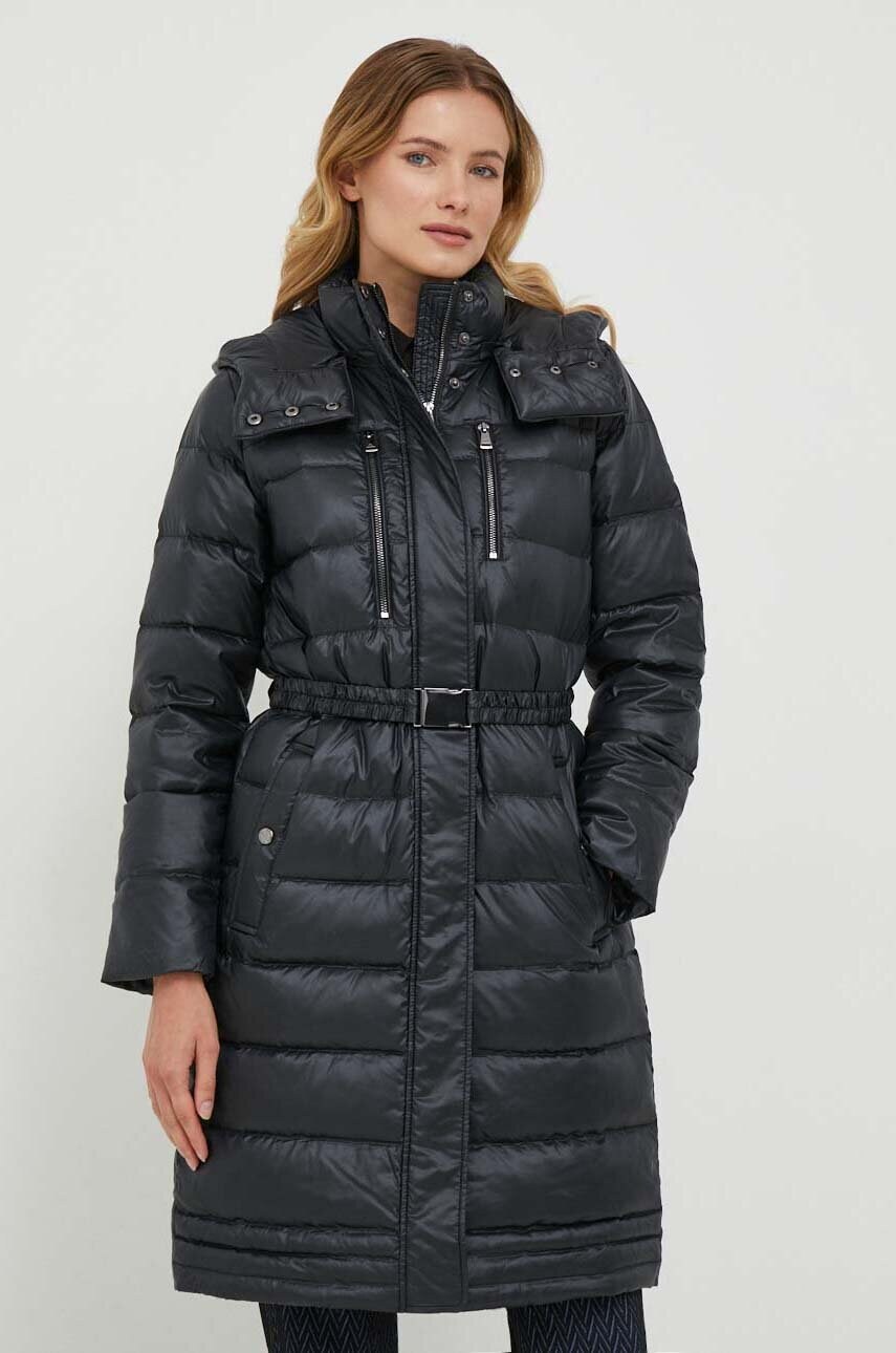 

Пухова куртка Lauren Ralph Lauren жіноча колір чорний зимова