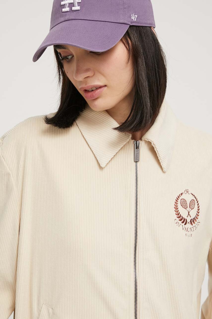 Μπουφάν On Vacation χρώμα: μπεζ φωτογραφία