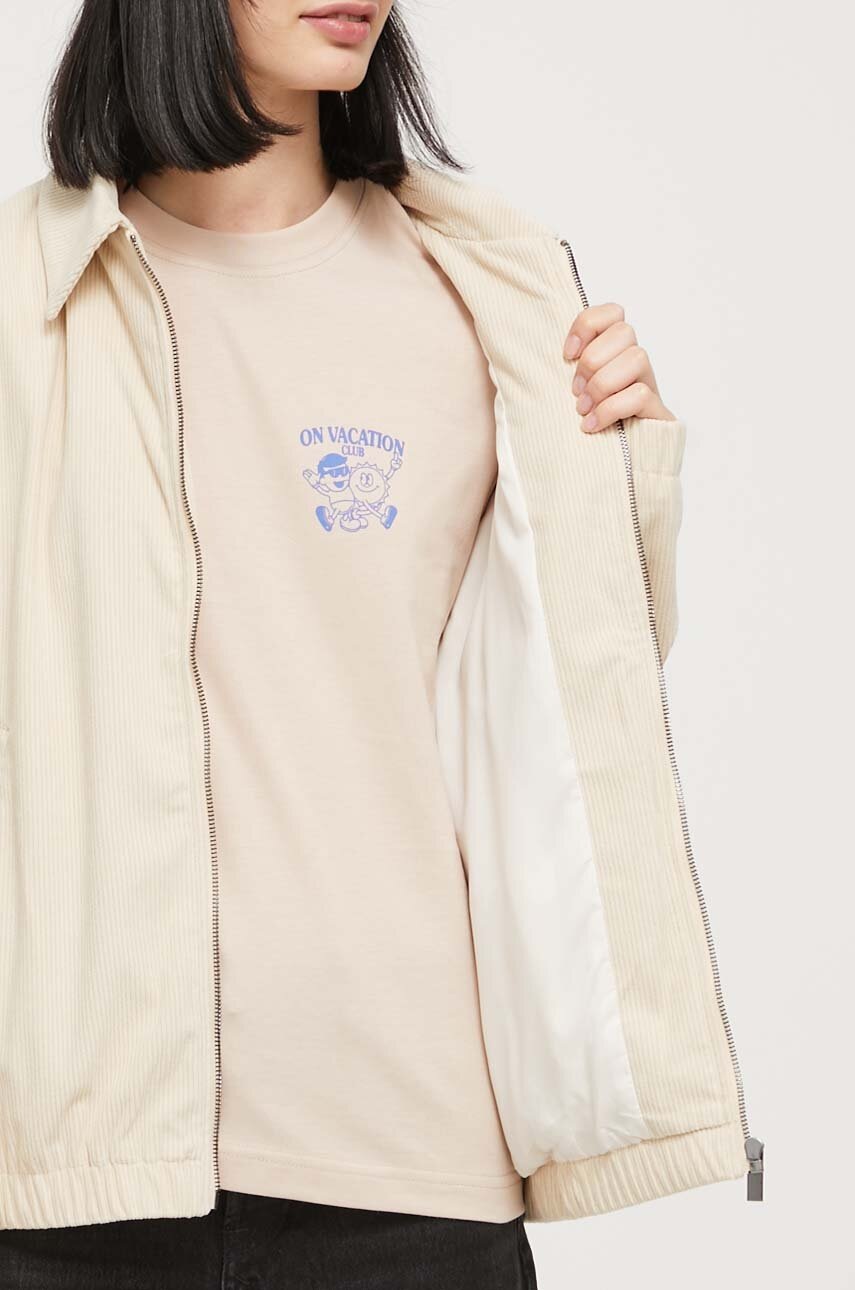 Μπουφάν On Vacation χρώμα: μπεζ φωτογραφία