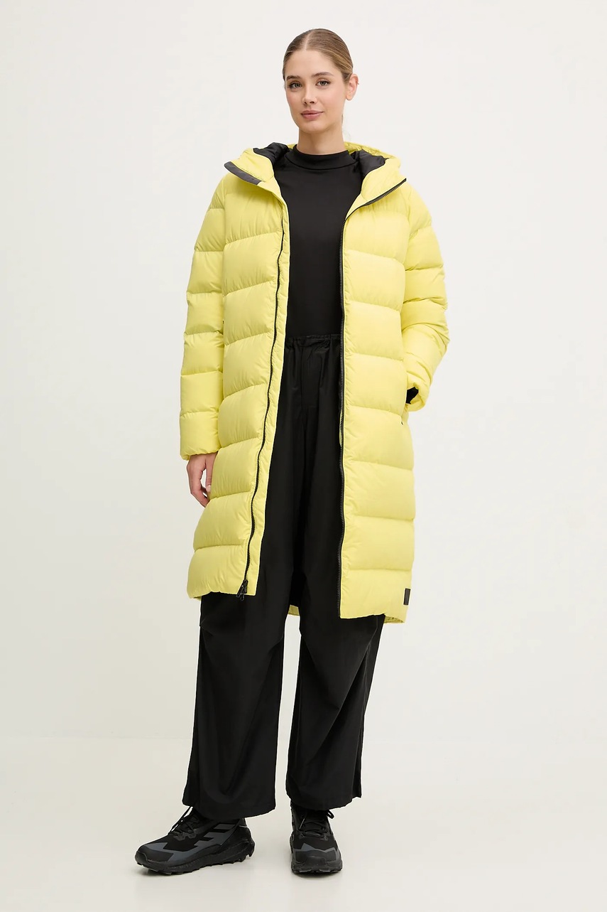 Пуховая куртка Jack Wolfskin Frozen Palace цвет серый 1204133 Пуховая куртка Jack Wolfskin Frozen Palace цвет серый 1204133