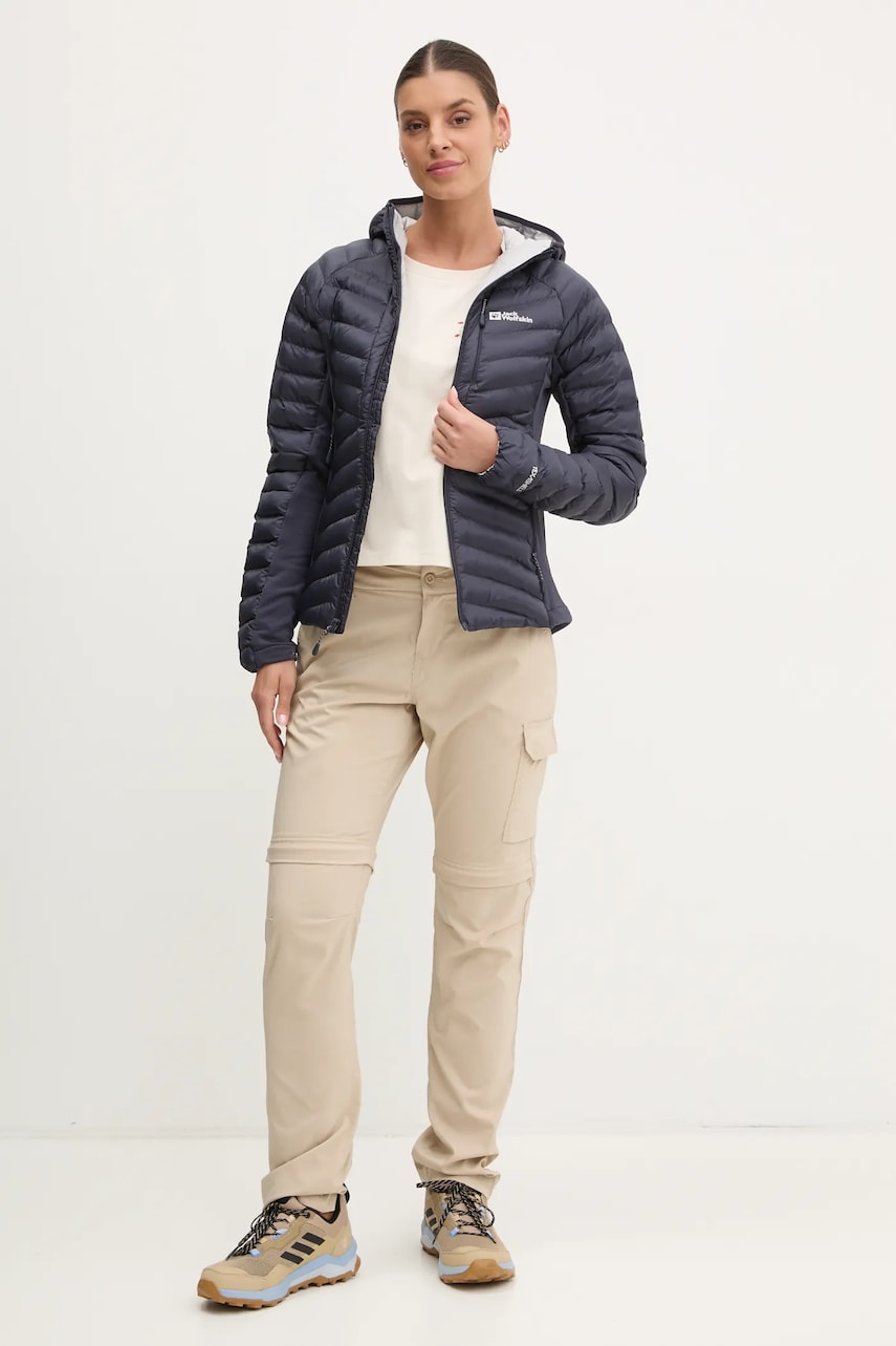 Спортивная куртка Jack Wolfskin Routeburn Pro цвет розовый 1207192 Спортивная куртка Jack Wolfskin Routeburn Pro цвет розовый 1207192