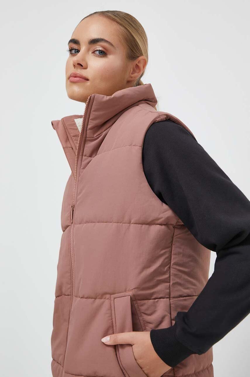 Αμάνικο μπουφάν Jack Wolfskin χρώμα: ροζ φωτογραφία