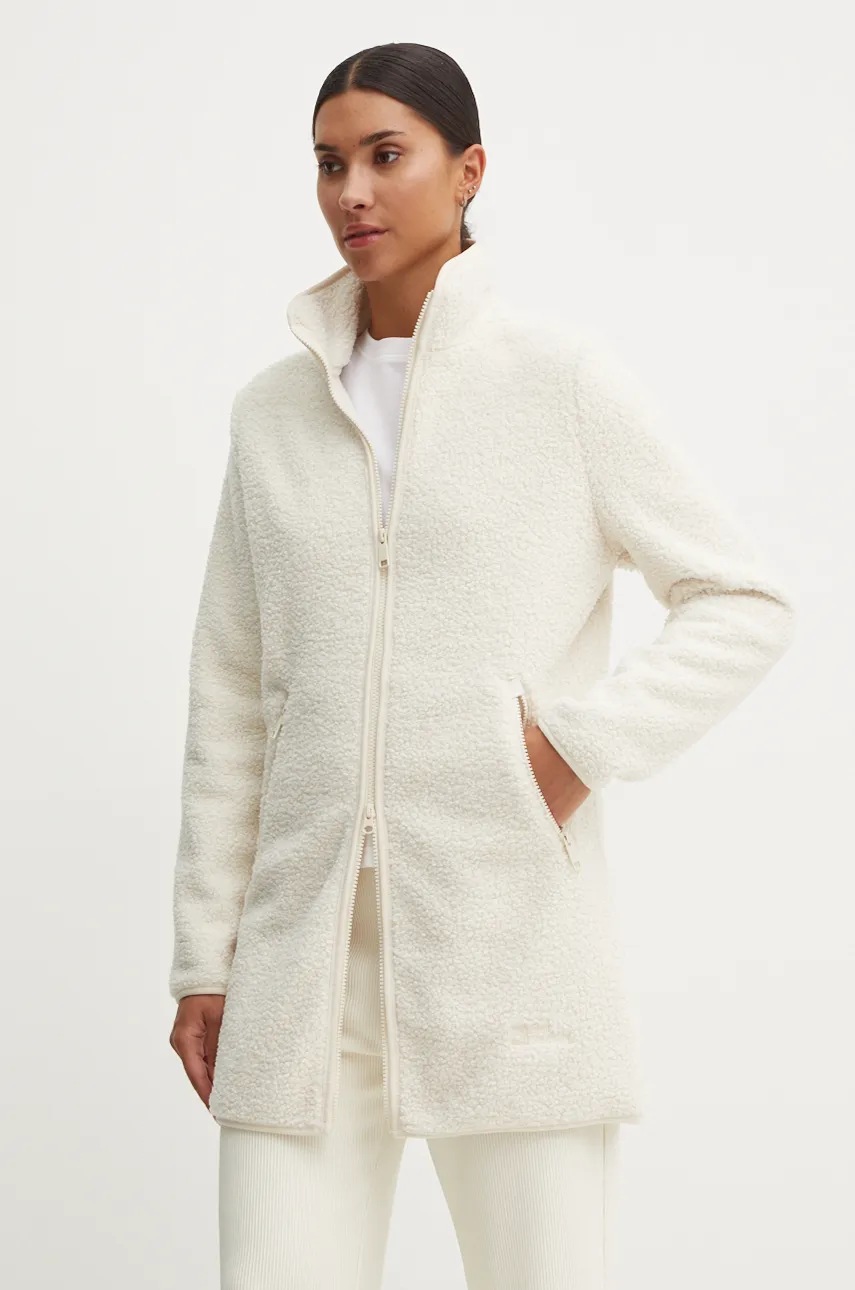 Jack Wolfskin hanorac culoarea bej, 1708722
