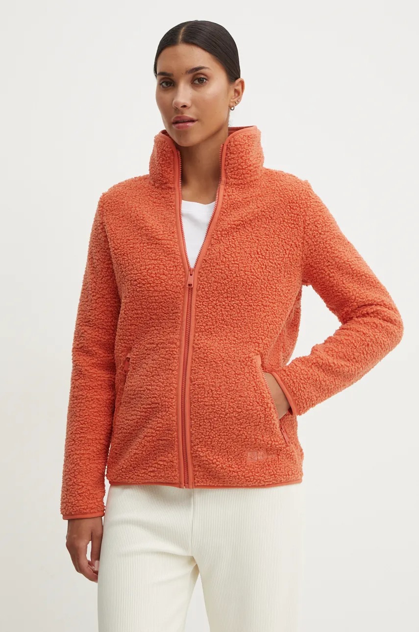 

Спортен суичър Jack Wolfskin High Curl в оранжево с изчистен дизайн 1708732, Оранжев