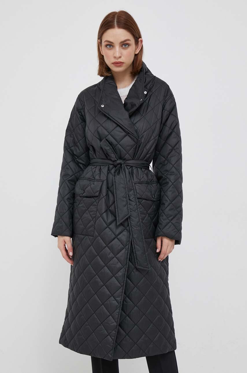 

Куртка Gant женская цвет чёрный переходная
