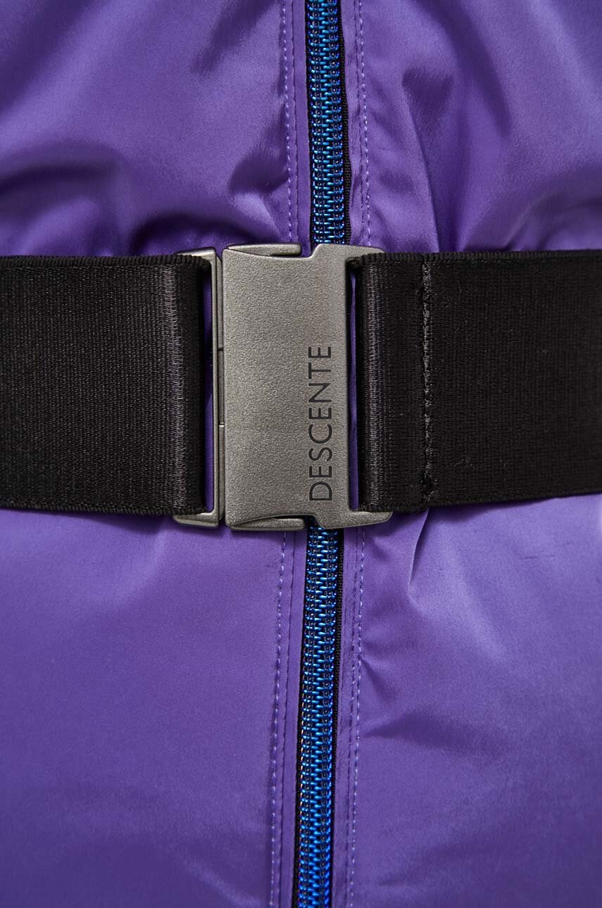 Πουπουλένιο μπουφάν για σκι Descente Luna χρώμα: μοβ φωτογραφία