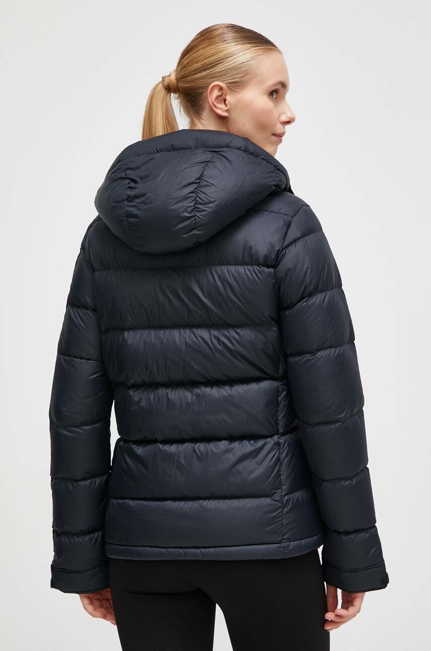 Πουπουλένιο αθλητικό μπουφάν Peak Performance Frost χρώμα: μαύρο φωτογραφία