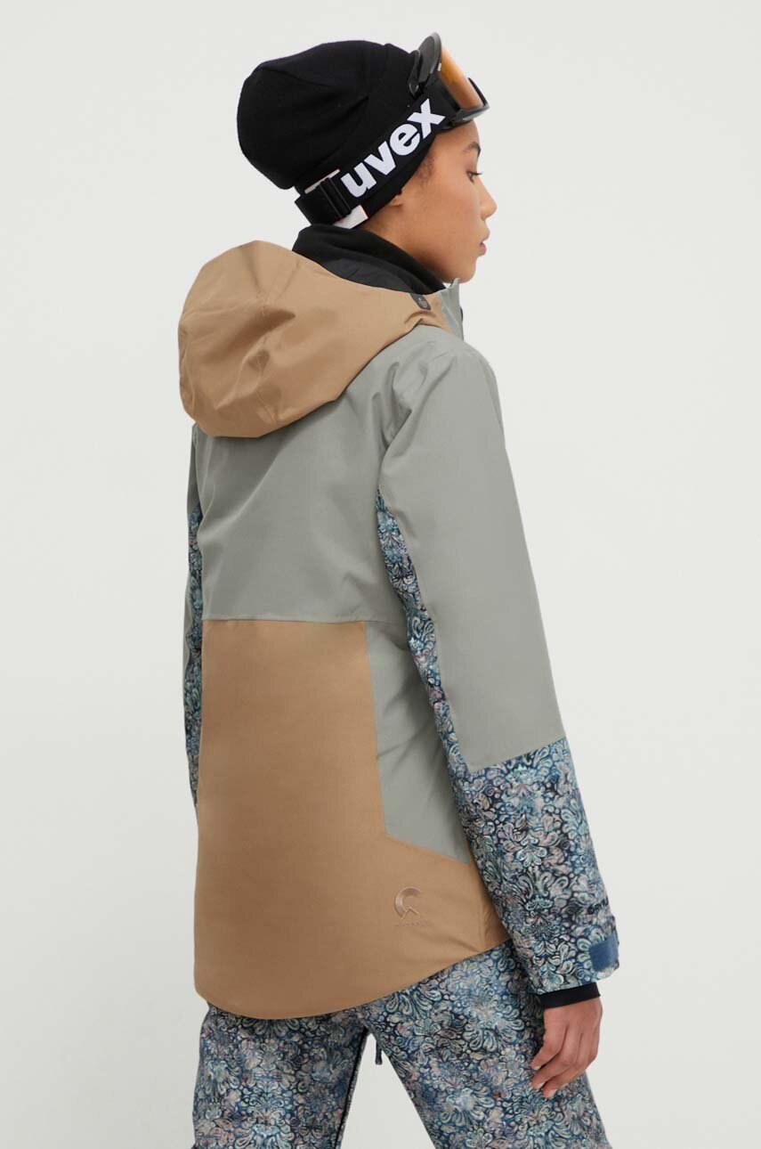 Μπουφάν Picture Seen χρώμα: πράσινο φωτογραφία