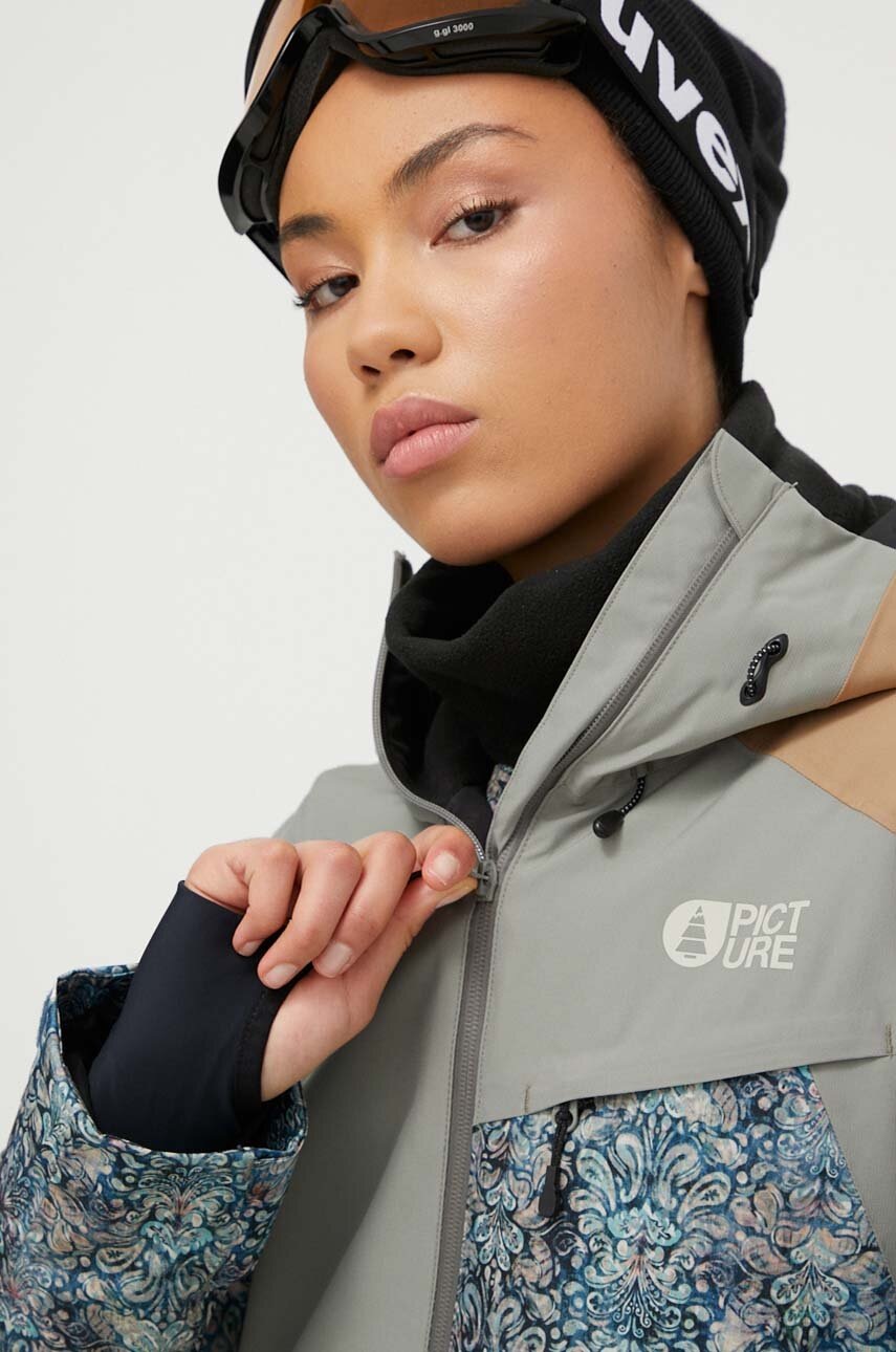 Μπουφάν Picture Seen χρώμα: πράσινο φωτογραφία