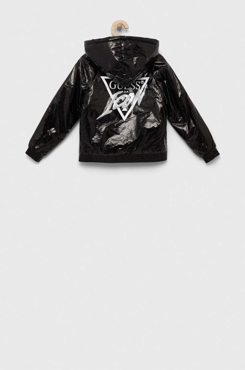 

Дитяча куртка Guess колір чорний