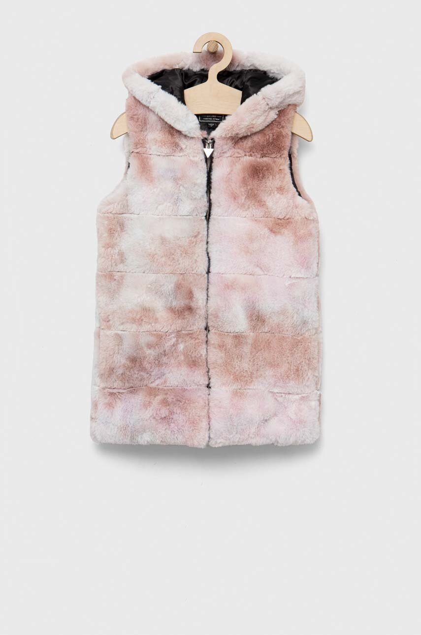 

Детски елек Guess в розово, Розов